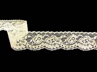Koronka 3,5cm stabilna ecru