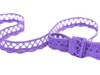 Koronka 1,8cm bawełniana fiolet