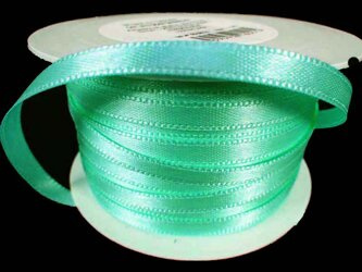 Wstążka 5mm atłas mięta