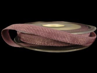 Taśma 8mm elastyczna ryps wrzos