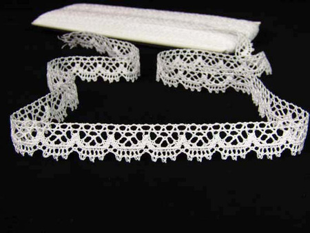 Koronka 1,8cm bawełniana biała