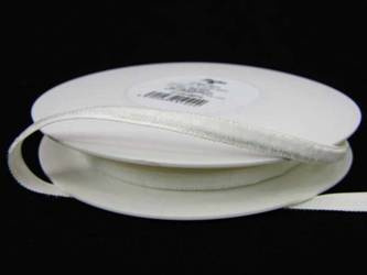 Aksamitka 5mm biała