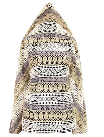 Koronka 130cm gipiurowa natural