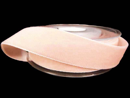 Aksamitka 25mm morela