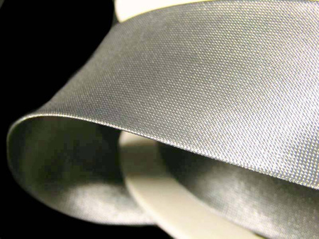 Lamówka 3cm atłasowa popiel