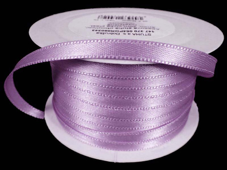 Wstążka 5mm atłas fiolet średni