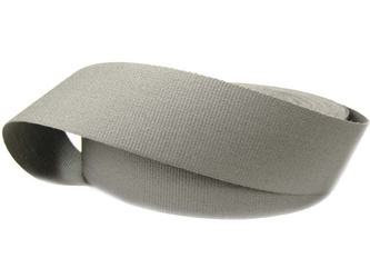 Taśma 30mm ryps bawełniana popiel