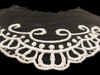 Koronka 8cm tiulowa biała
