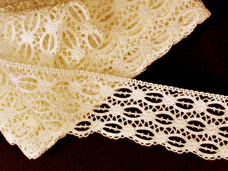 Koronka 7,5cm bawełniana naturalna