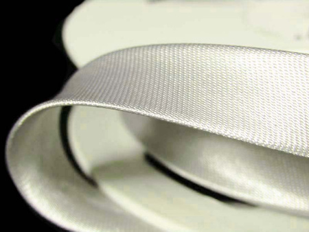 Lamówka 1,5cm atłasowa popiel jasny