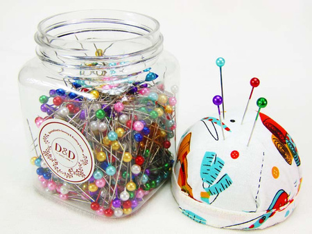 Szpilki długie z poduszką