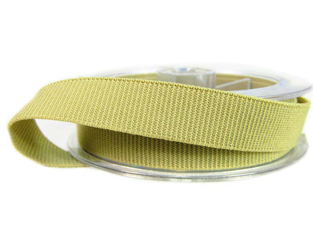 Taśma 15mm elastyczna ryps beż