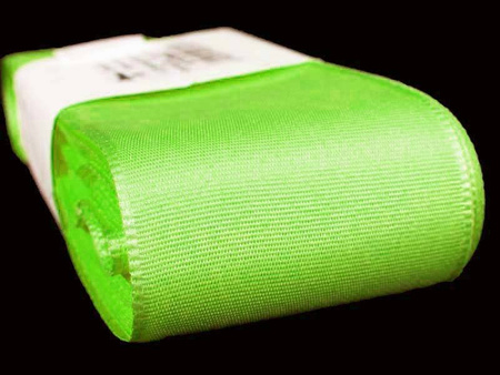 Wstążka 40mm tafta groszek