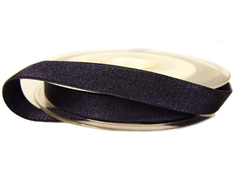 Taśma 10mm elastyczna atłas granat