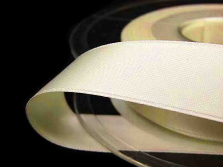 Wstążka 16mm atłas ecru