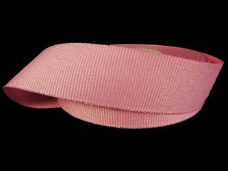 Taśma 27mm ryps poliestrowa antyczny róż