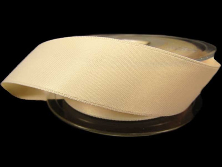 Wstążka 25mm atłas PUOENTA morela