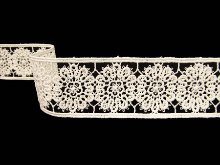 Wstawka 3,5cm gipiurowa ecru