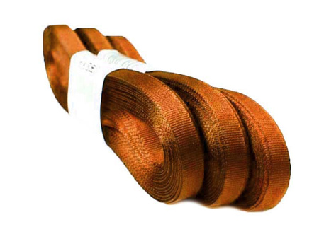 Wstążka 6mm tafta rdza