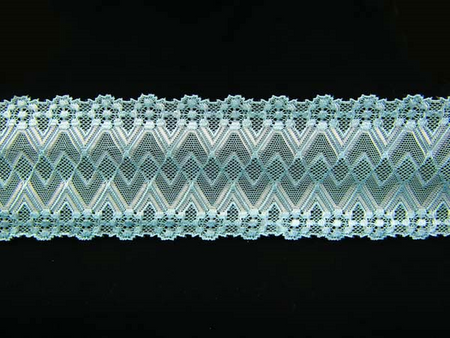 Wstawka 7,5cm elastyczna niebieska