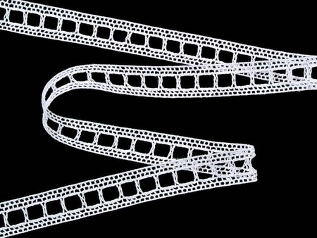 Wstawka 1,6cm bawełniana biała