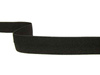 Lamówka 2,4cm elastyczna MAT czarna