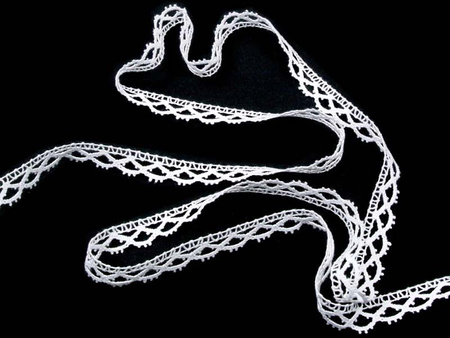 Koronka 1,5cm bawełniana biała