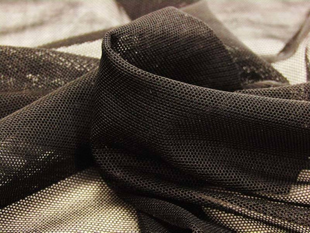 Tiul elastyczny czarny 60gr/160cm