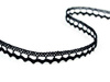 Koronka 0,9cm bawełniana czarna