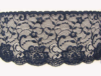 Koronka 11cm stabilna granat