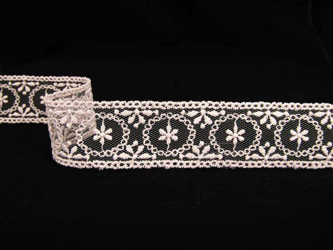 Wstawka 3cm tiulowa pudrowy róż