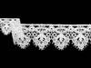 Koronka 3cm gipiurowa biała