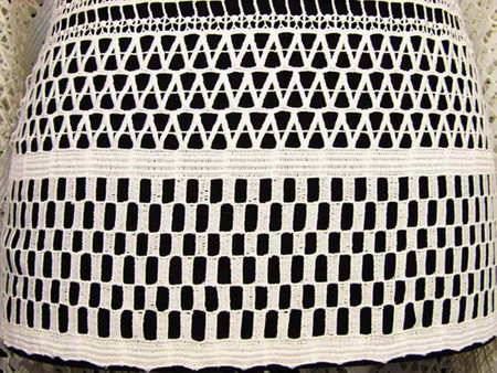 Koronka 130cm gipiurowa ivory