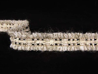 Taśma 2cm ozdobna "CHANEL" popiel