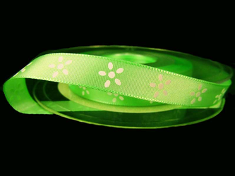 Wstążka 10mm tafta PICCOLA groszkowa