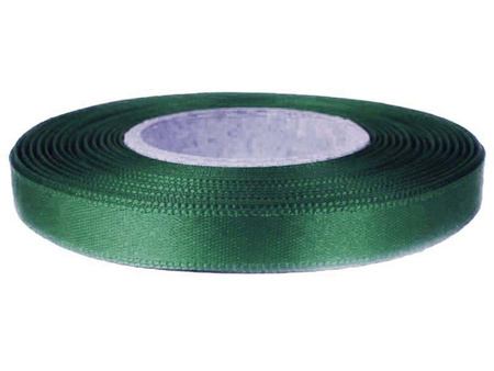 Wstążka 10mm atłas zielona butelka