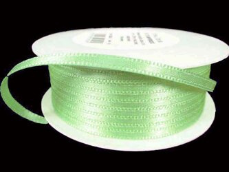 Wstążka 3mm atłas kwiat lipy