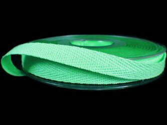 Taśma 10mm bawełniana jodełka mięta