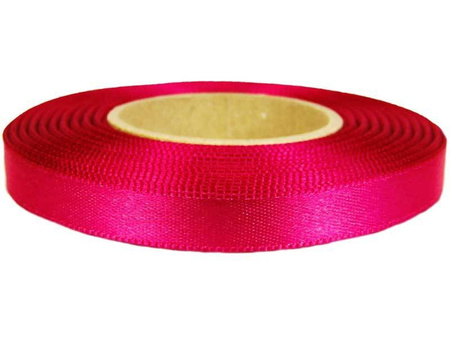 Wstążka 10mm atłas amarant