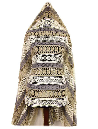 Koronka 130cm gipiurowa natural