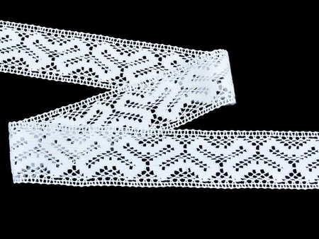 Wstawka 4,1cm bawełniana biała