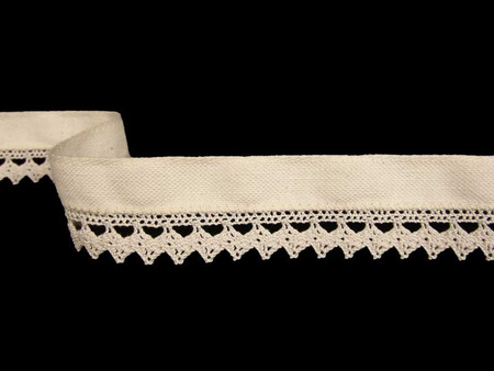Koronka 2,8cm bawełna natural