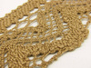 Koronka 5,8cm bawełniana złoty beż