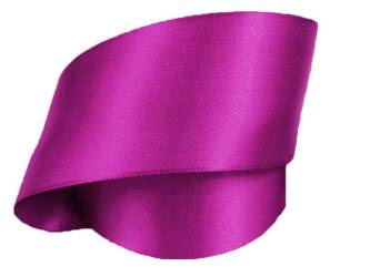Wstążka 60mm atłas purpura