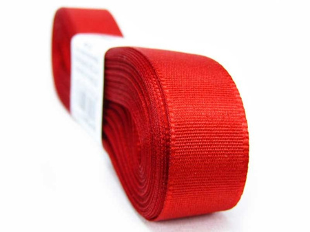 Wstążka 15mm tafta czerwona
