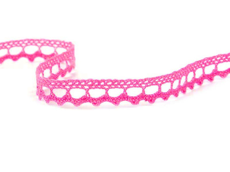 Koronka 0,9cm bawełniana amarant