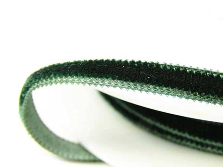 Aksamitka 5mm ciemnozielona