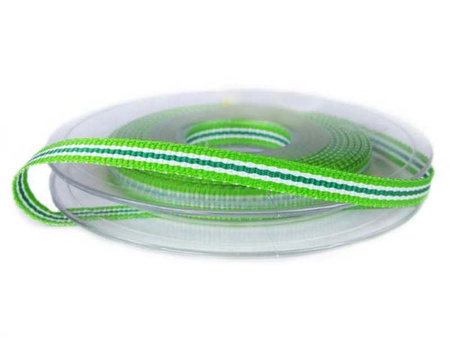 Taśma 6mm ryps LAMPAS zielona pistacja