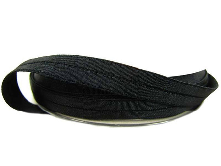 Lamówka 1cm elastyczna MAT czarna