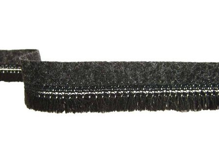 Taśma 2,8cm FRĘDZEL wełna czarna